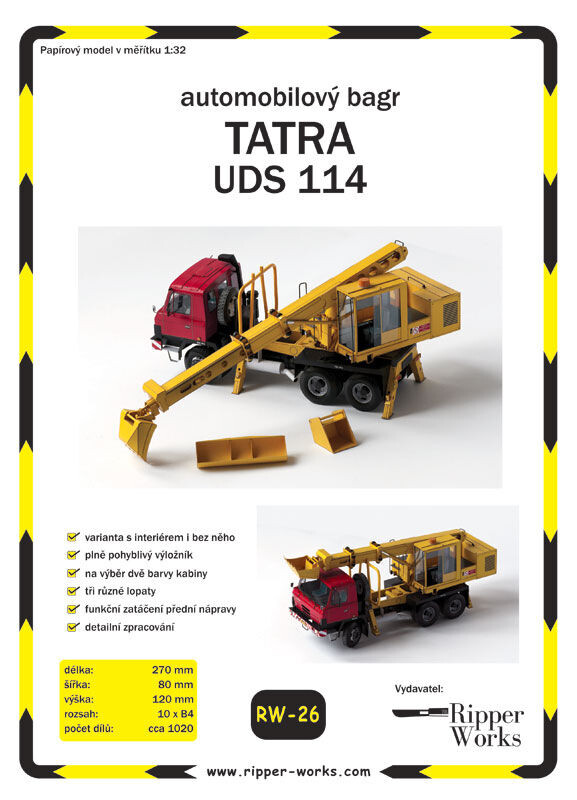 Laserové doplňky - RW Tatra 815 